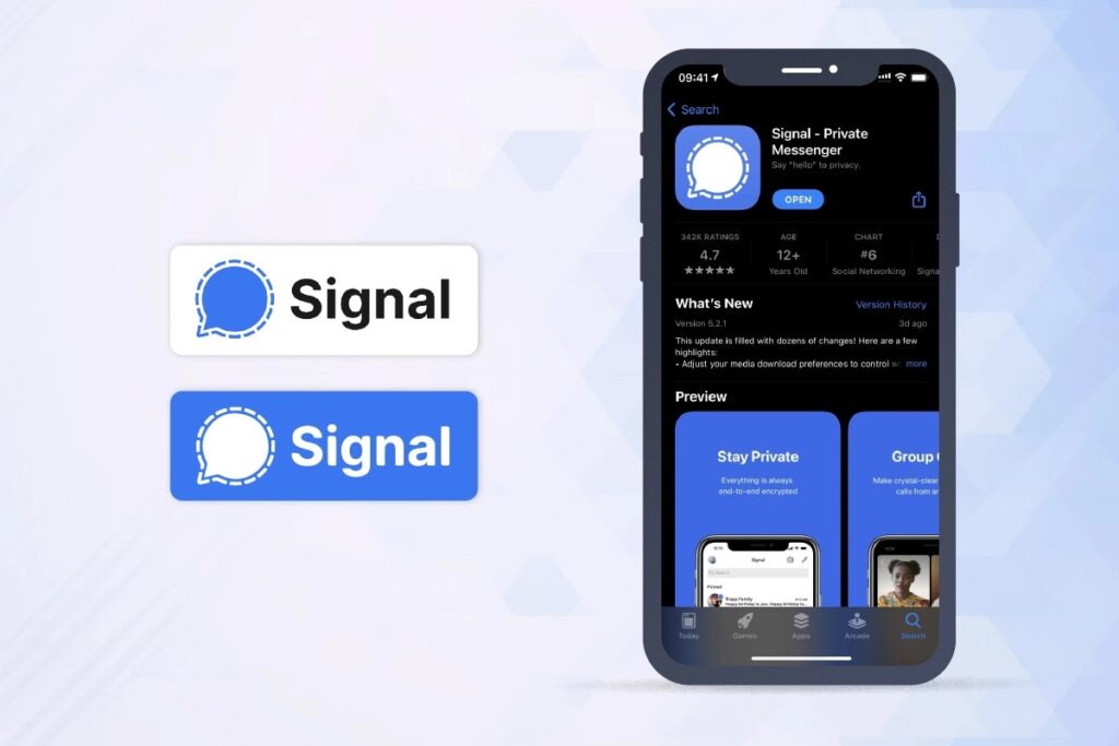 Adding friends on Signal Link
